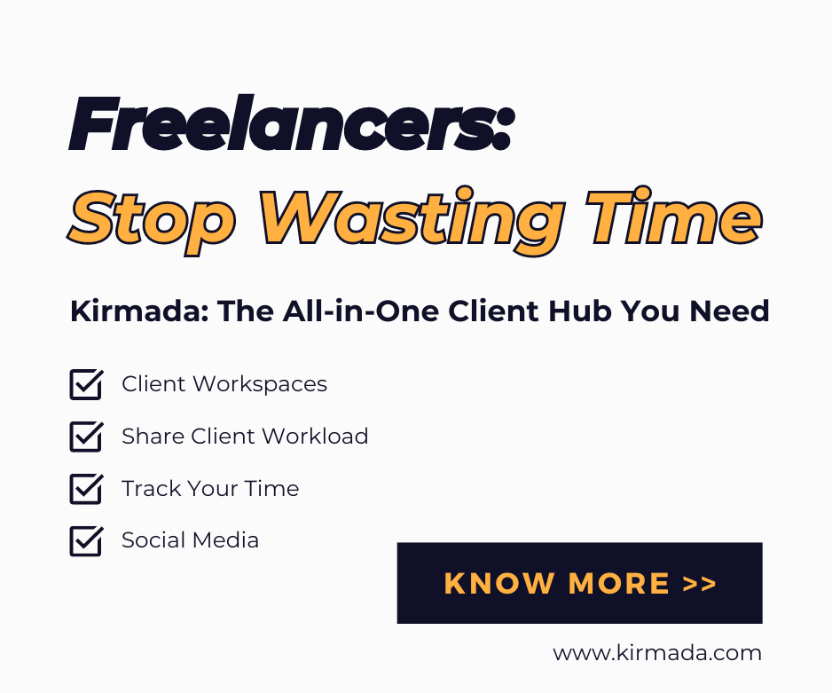 300 x 250 "Freelancers - Stop Wasting Time"