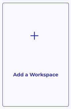 Add Workspace card