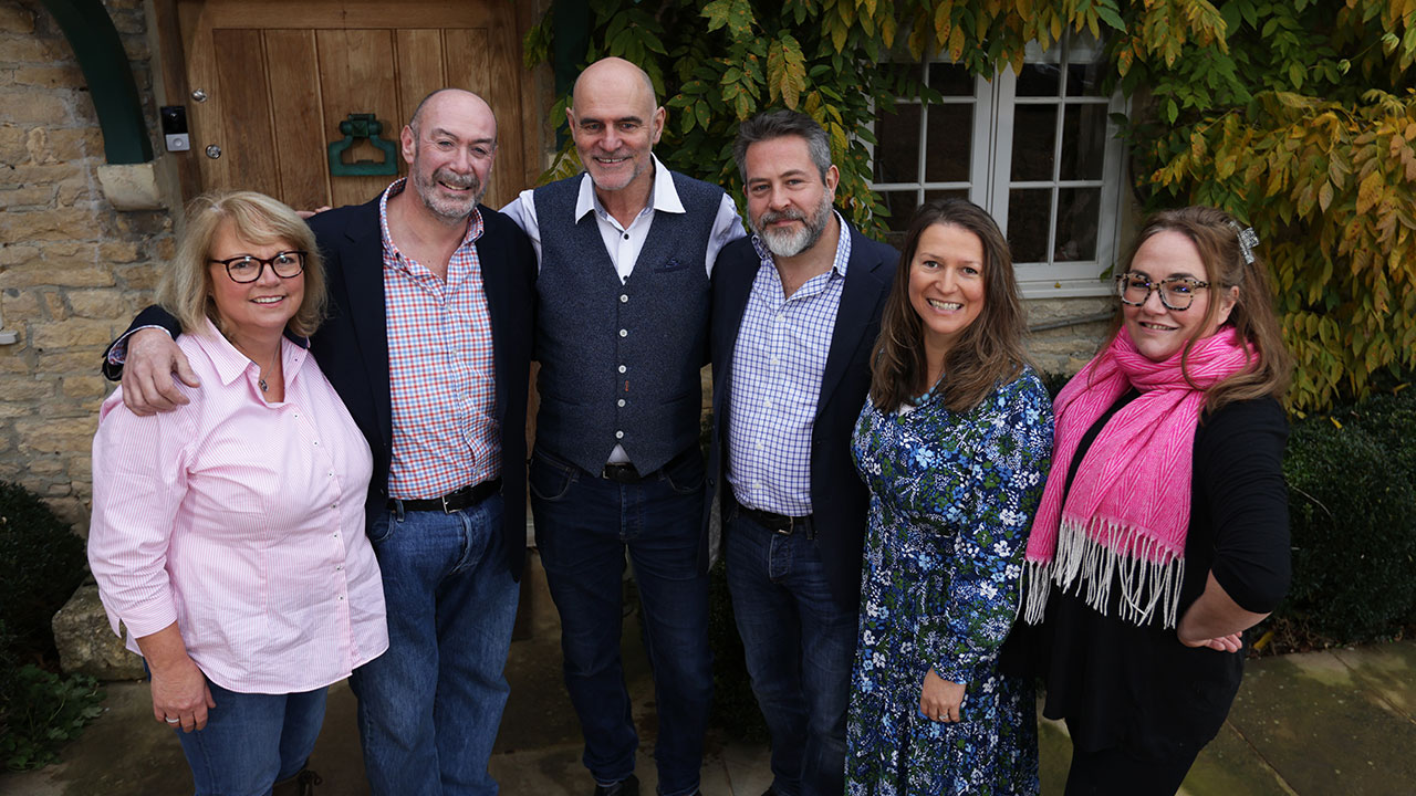 The Kirmada Team: Fran, Tim, Rik, Adam, Mills and Genevieve, a friendly looking lot, look awkwardly at the camera for our corporate photoshoot.